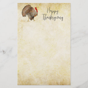 Happy Thanksgiving Stationery Briefpapier