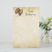 Happy Thanksgiving Stationery Briefpapier (Staand voorkant)