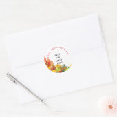 Happy Thanksgiving Sticker (Envelop)