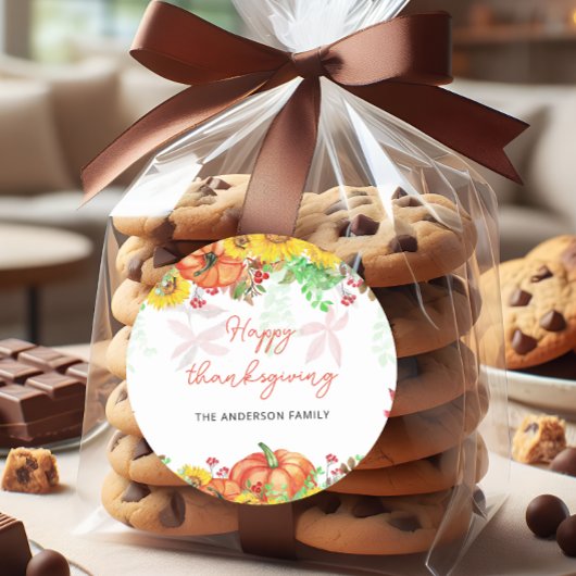 Happy Thanksgiving Sticker