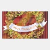 Happy Thanksgiving Sticker (Voorkant)