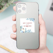 Happy Thanksgiving Sticker (Telefoon)