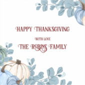 Happy Thanksgiving Sticker (Voorkant)