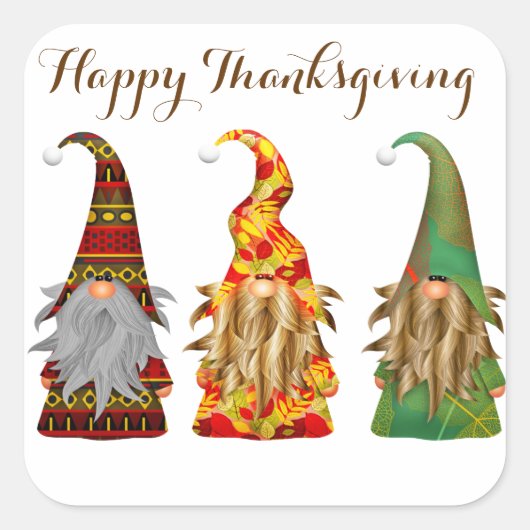 Happy Thanksgiving Stickers (Voorkant)