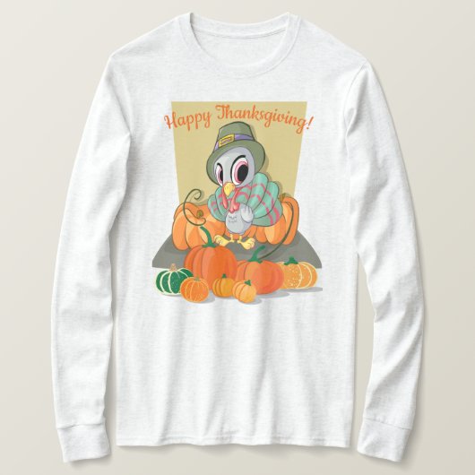 Happy Thanksgiving T-shirt (Design voorkant)
