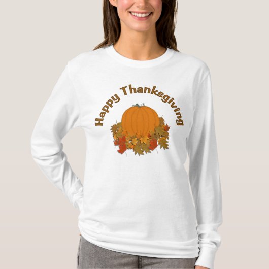 Happy Thanksgiving T-shirt (Voorkant)