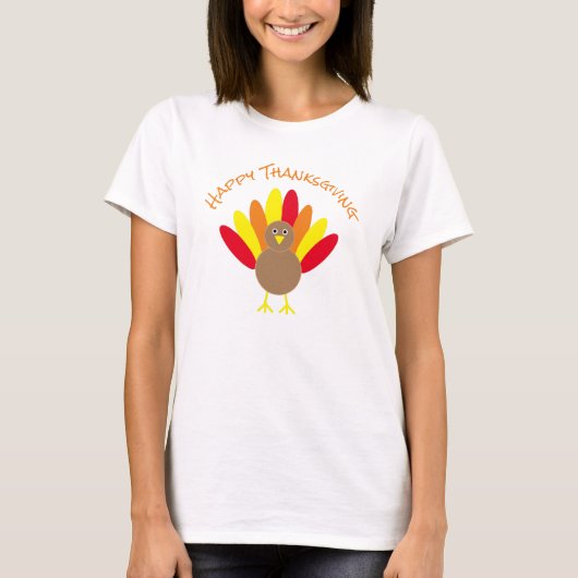 Happy Thanksgiving T-shirt (Voorkant)