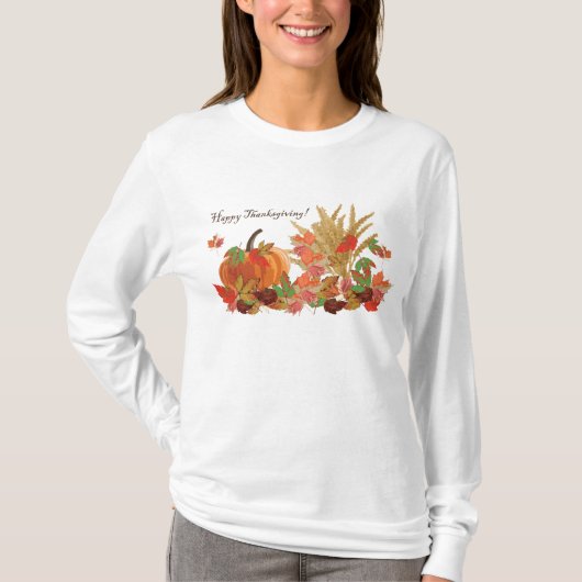Happy Thanksgiving T-shirt (Voorkant)