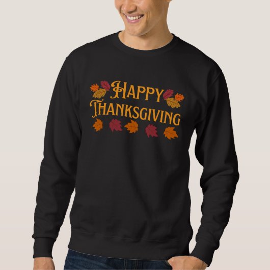 Happy Thanksgiving T-Shirt (Voorkant)