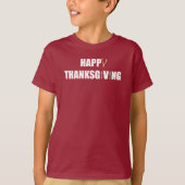 Happy Thanksgiving T-shirt (Voorkant)