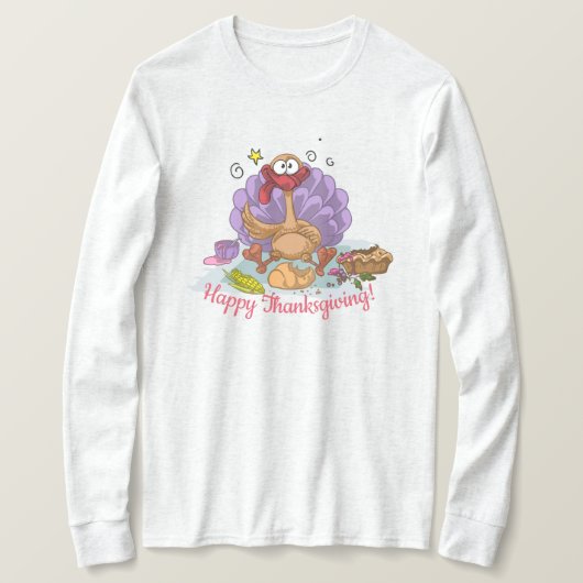 Happy Thanksgiving T-shirt (Design voorkant)