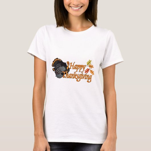 Happy Thanksgiving T-shirt (Voorkant)