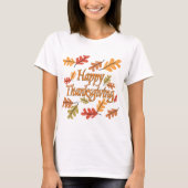 Happy Thanksgiving T-shirt (Voorkant)