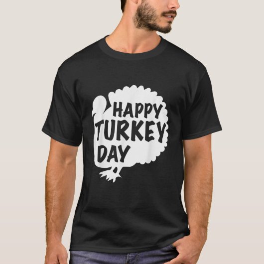 Happy Thanksgiving T Shirt Turkije Dag Gift Shirt  (Voorkant)