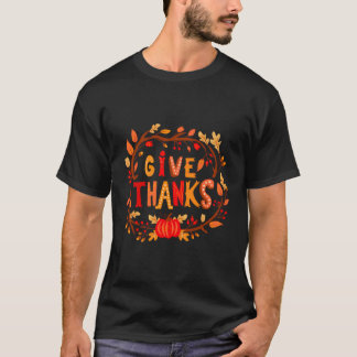 Happy Thanksgiving T-Shirt Turkije Dag Idee Shirt