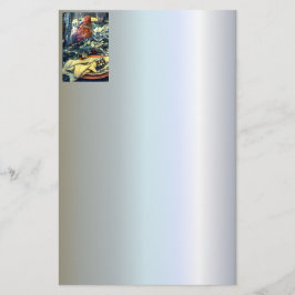 Happy Thanksgiving Table-instelling Briefpapier