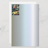 Happy Thanksgiving Table-instelling Briefpapier (Voorkant / Achterkant)