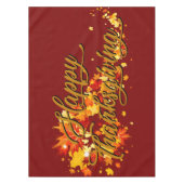 Happy Thanksgiving Tafelkleed (Voorkant)