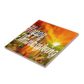 Happy Thanksgiving Tegeltje (Zijkant)