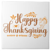 Happy Thanksgiving Tegeltje (Voorkant)