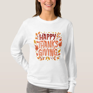 Happy Thanksgiving Thanksgiving Dag T-shirt