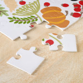 HAPPY THANKSGIVING, Thanksgiving Warm, Cute Legpuzzel (Zijkant)