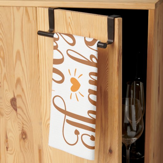 Happy Thanksgiving Theedoek (Derde Gevouwen)