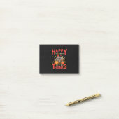 Happy Thanksgiving tijd om bedankt te geven Post-it® Notes (Op bureau)