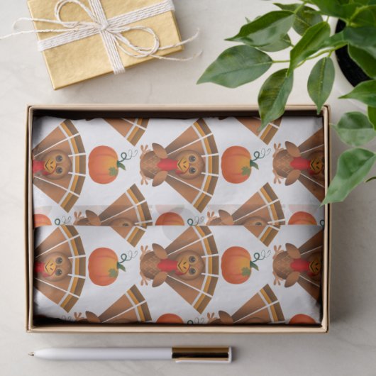Happy Thanksgiving Tissuepapier (Geschenk)