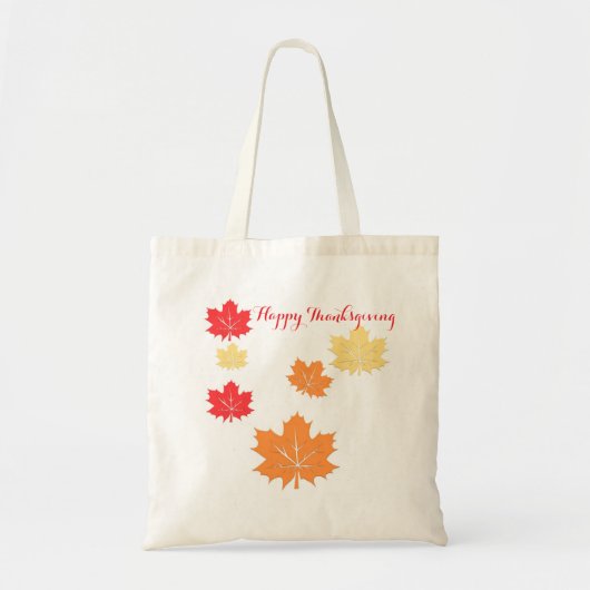 Happy Thanksgiving Tote Bag (Voorkant)