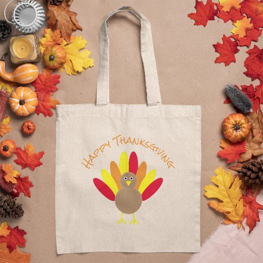 Happy Thanksgiving Tote Bag