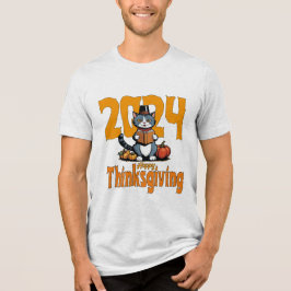 Happy Thanksgiving Tri-Blend Shirt