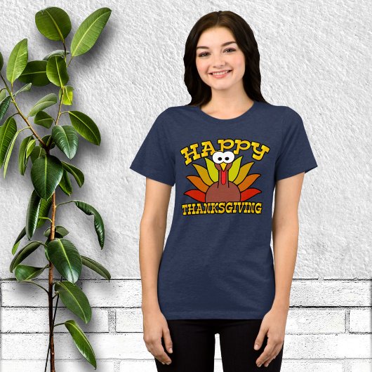Happy Thanksgiving Tri-Blend Shirt