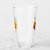 Happy Thanksgiving-tumblers en bril Glas (Rechts)