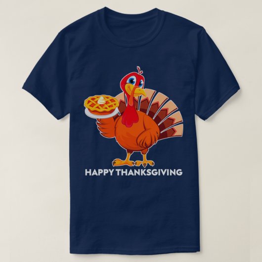 Happy thanksgiving turkey 6 t-shirt (Design voorkant)