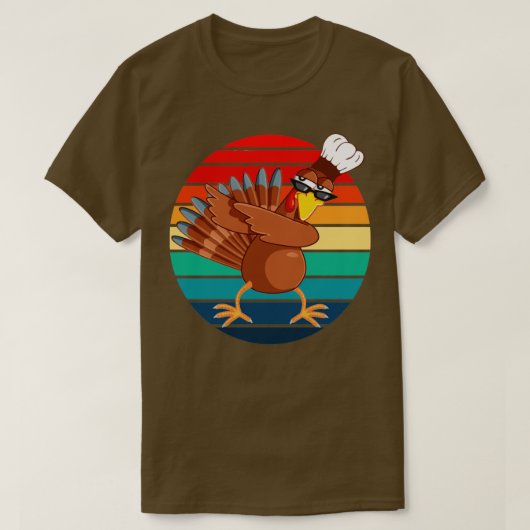Happy Thanksgiving Turkey Day Funny Gift4 T-shirt (Design voorkant)