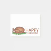 Happy Thanksgiving Turkey Dinner Holiday Post-its Post-it® Notes (Voorkant)