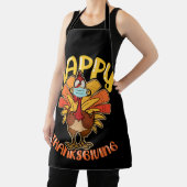 Happy Thanksgiving Turkey Face Mask Quarantine Schort (Insitu)