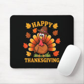 Happy Thanksgiving Turkey Family Dinner Thanksgivi Muismat (Met muis)