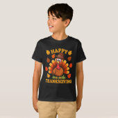 Happy Thanksgiving Turkey Family Dinner Thanksgivi T-shirt (Voorkant volledig)