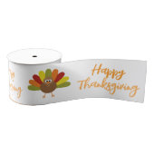 Happy Thanksgiving Turkey Grosgrain Lint (Spoel)