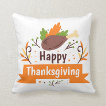Happy Thanksgiving Turkey Leg Sierkussen
