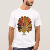 Happy Thanksgiving Turkey - Mannen T-Shirt (Voorkant)