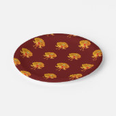 Happy Thanksgiving Turkey, Papieren Bordje (Gekanteld)