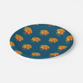 Happy Thanksgiving Turkey, Papieren Bordje (Gekanteld)