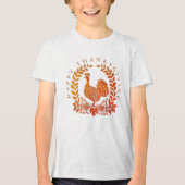 Happy Thanksgiving Turkey T-Shirt (Voorkant)