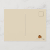 Happy Thanksgiving turkey voegt begroeting briefka Feestdagenkaart (Achterkant)