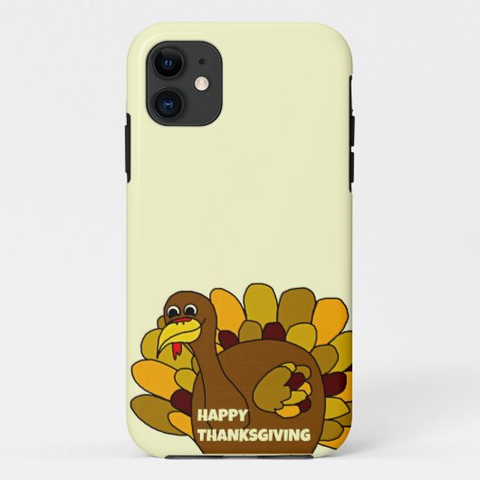 Happy Thanksgiving Turkije Case-Mate iPhone Case (Achterkant)