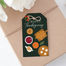 Happy Thanksgiving Turkije Diner Groen