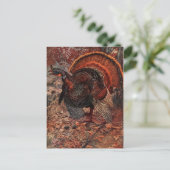  Happy Thanksgiving Turkije Feestdagenkaart (Staand voorkant)